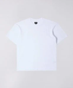 Edwin Katakana Embroidery T-Shirt Cotton White