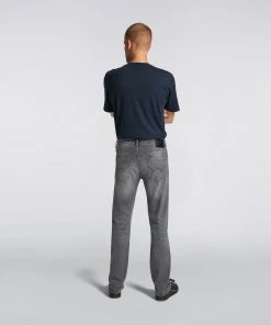 Edwin Ed 80 Slim Tapered Jeans Black Kentaro Wash