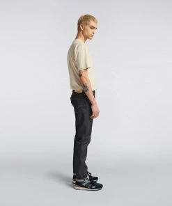 Edwin ED-55 Yoshiko Left Hand Denim Blue Unwashed 12.6oz 16 Edwin ED-55 Yoshiko Left Hand Denim Blue Unwashed 12.6oz