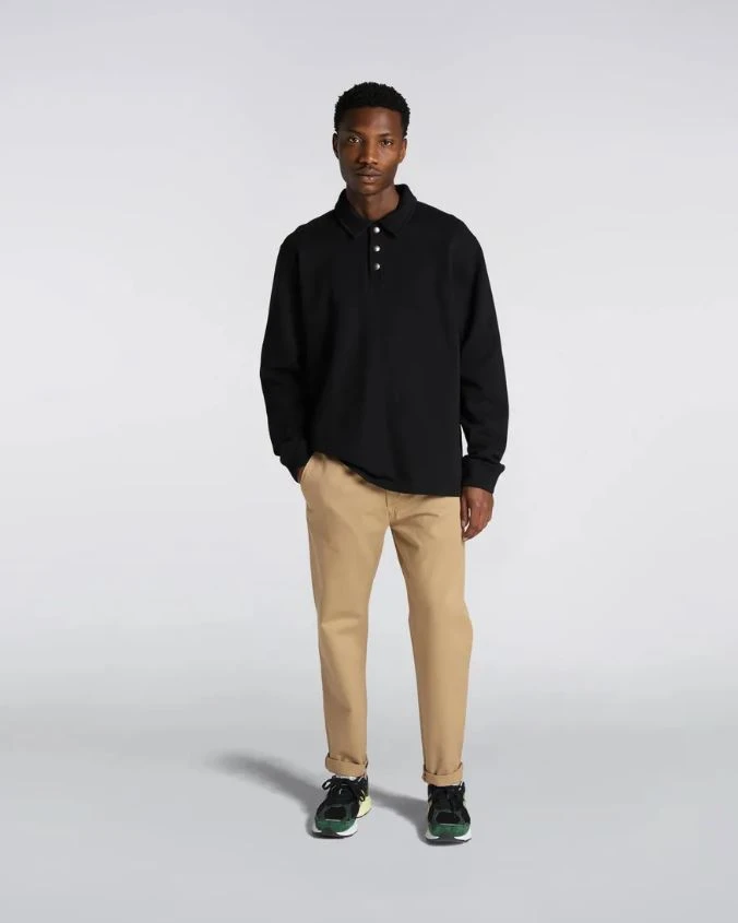 Edwin Regular Chino PFD Compact Twill Sand garment dyed Jeans 8 Edwin Regular Chino PFD Compact Twill Sand garment dyed Jeans