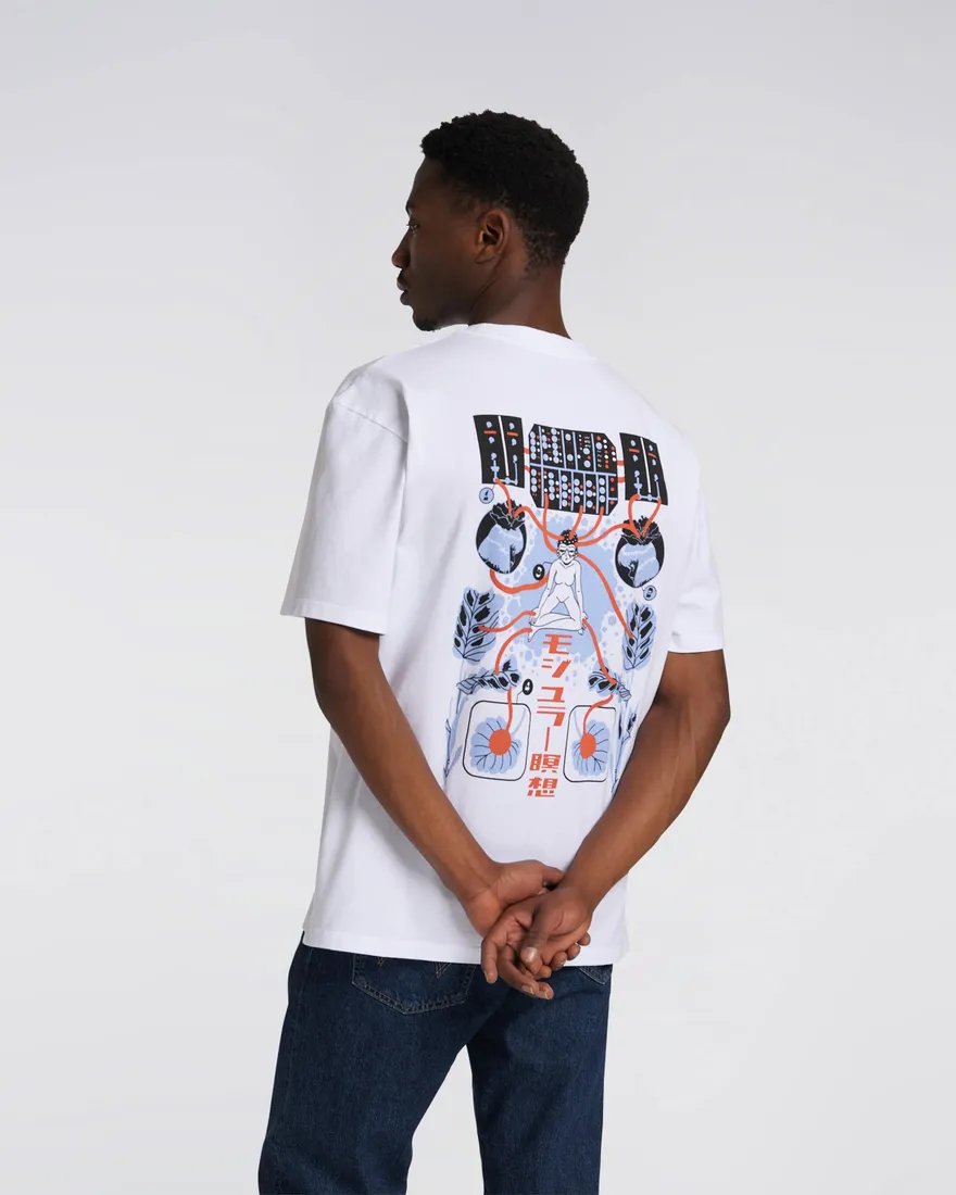 Edwin Modular Meditation T-Shirt - White 7 Edwin Modular Meditation T-Shirt - White