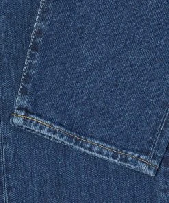 Edwin Regular Tapered ED-55 Yoshiko Left Hand Denim Blue akira wash