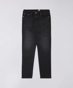 Edwin Slim Tapered Jeans - Black Dark Used 11 Edwin Slim Tapered Jeans - Black Dark Used