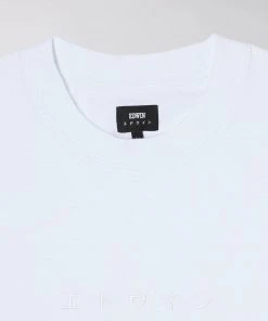 Edwin Katakana Emb T-Shirt - White 7 Edwin Katakana Emb T-Shirt - White