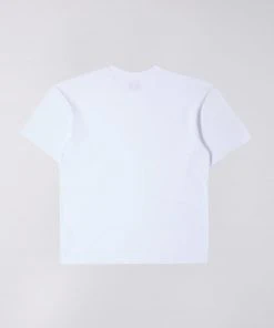 Edwin Katakana Embroidery T-Shirt Cotton White