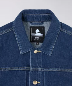 Edwin E-Classic Jacket - Blue Mid Stone Wash 15 Edwin E-Classic Jacket - Blue Mid Stone Wash