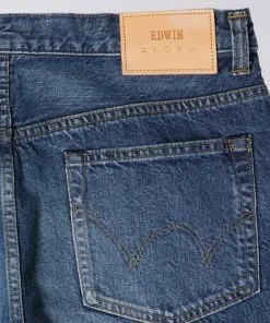 Edwin Regular Tapered Jeans Blue Mid Used