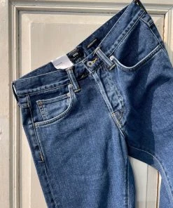 Edwin ED-55 Yoshiko Left Hand Denim Blue Aki Wash 12.6oz