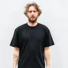 Edwin Katakana Embroidery T-Shirt Cotton Black