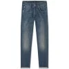 Edwin ED-85 Slim Tapered Drop Crotch CS Red Listed Blue Denim Mission Wash L32 1 Edwin ED-85 Slim Tapered Drop Crotch CS Red Listed Blue Denim Mission Wash L32