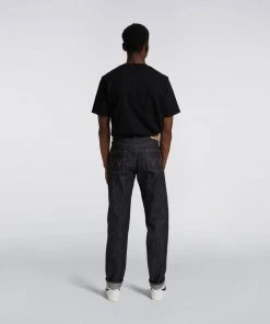 Edwin Regular Tapered ED-55 Nihon Menpu Dark Pure Indigo Blue Unwashed