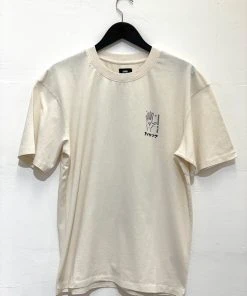 Edwin Psychic Ika T-ShirtSingle Jersey Whisper White