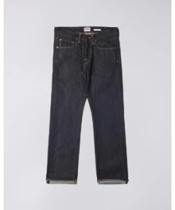 Edwin Nashville Straight Red Listed Selvage Denim Blue Unwashed