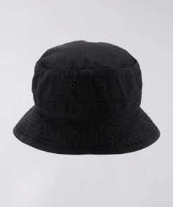 Edwin Rip Stop Bucket Hat Black 7 Edwin Rip Stop Bucket Hat Black