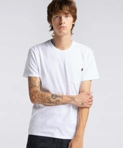 Edwin White Pocket T Shirt