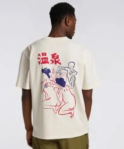 Edwin Onsen T-shirt Whisper White