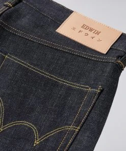Edwin Edwin ED-55 Red Listed Selvedge Denim Blue Unwashed men 16 Edwin Edwin ED-55 Red Listed Selvedge Denim Blue Unwashed men