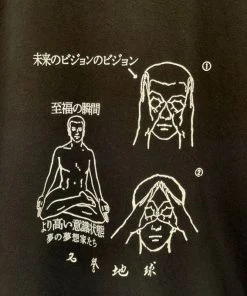 Edwin Contemplative T-Shirt Single Jersey Black Garment