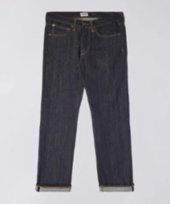 Edwin ED-47 Red Listed Selvage Denim - Blue Unwashed