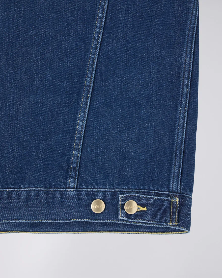 Edwin E-Classic Jacket - Blue Mid Stone Wash 5 Edwin E-Classic Jacket - Blue Mid Stone Wash