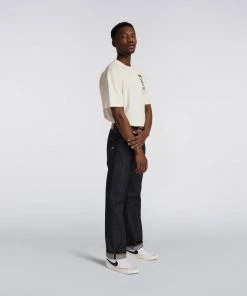 Edwin ED-47 Red Listed Selvage Denim - Blue Unwashed 17 Edwin ED-47 Red Listed Selvage Denim - Blue Unwashed