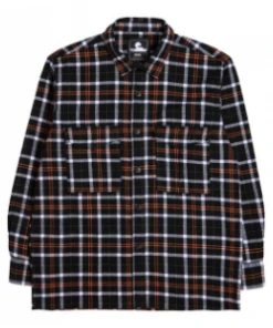 Edwin Big Shirt Black Uniform Green