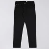 Edwin Regular Tapered Jeans - Black Rinsed