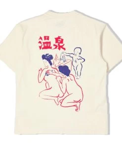 Edwin Onsen Short-Sleeved T-Shirt (Whisper White)