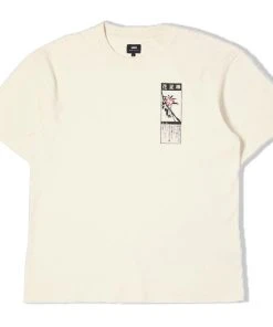 Edwin Hanadorobo Short-Sleeved T-Shirt (Whisper White)
