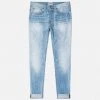 Edwin ED-80 Slim Tapered Jeans CS Power Blue Denim L32
