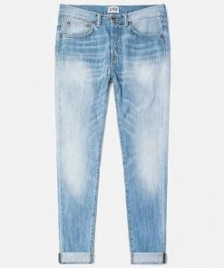 Edwin ED-80 Slim Tapered Jeans CS Power Blue Denim L32