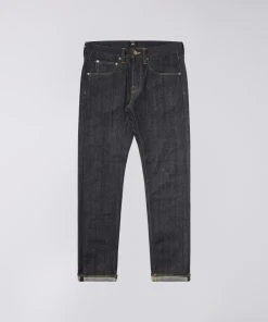Edwin Edwin ED-55 Red Listed Selvedge Denim Blue Unwashed men