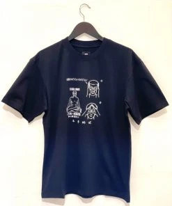 Edwin Contemplative T-Shirt Single Jersey Black Garment