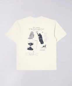 Edwin Upcoming Prophecy Tee - Whisper White