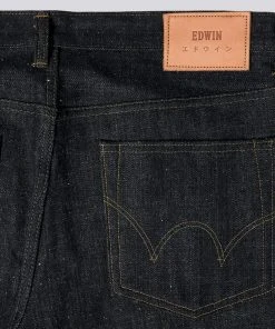 Edwin Regular Tapered Jeans Blue Raw State L32