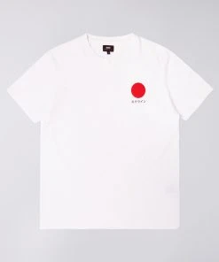 Edwin Japanese Sun T-Shirt White Garment Washed