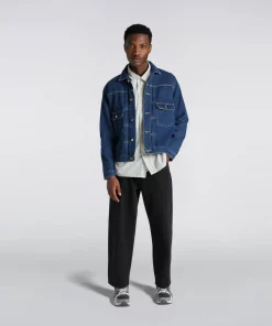 Edwin E-Classic Jacket - Blue Mid Stone Wash 17 Edwin E-Classic Jacket - Blue Mid Stone Wash