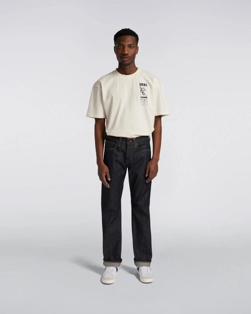 Edwin ED-47 Red Listed Selvage Denim - Blue Unwashed 9 Edwin ED-47 Red Listed Selvage Denim - Blue Unwashed