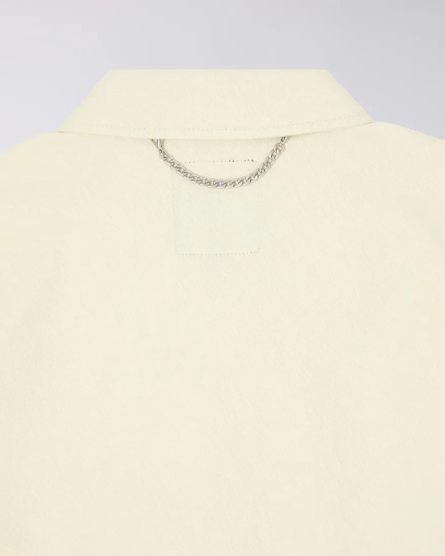 Edwin Kobe Coach Jacket Whisper White 11 Edwin Kobe Coach Jacket Whisper White