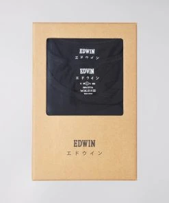 Edwin Double Pack Tee - Black