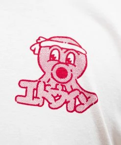 Edwin Office Tako T-Shirt Cotton Whisper White Garment Washed